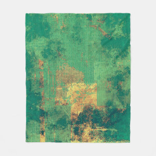 Grunge background with vintage style graphic eleme fleece blanket