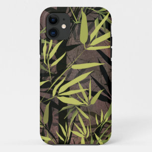 Grunge bamboo forest. Case-Mate iPhone case