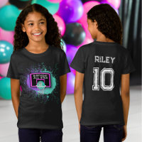 Grunge Basketball Paint Splatter Birthday All Star