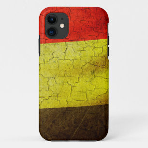 Grunge Belgium flag Case-Mate iPhone Case