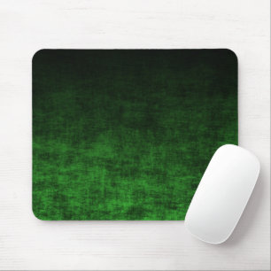 Grunge Black and Green Ombre Mouse Pad