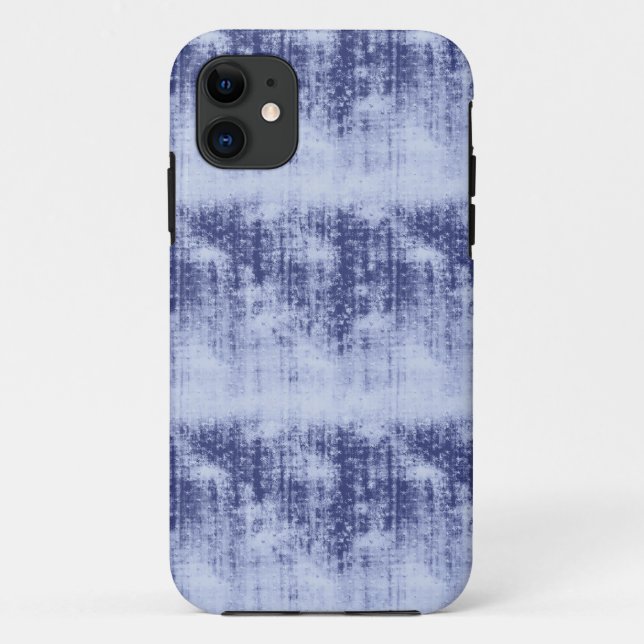 Grunge Blue Stars Case-Mate iPhone Case (Back)
