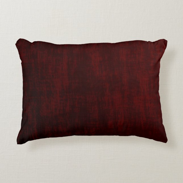 Grunge brown abstract texture decorative cushion (Front)