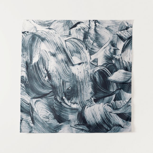 Grunge Brush Strokes, Abstract Background. Tapestry (Front)