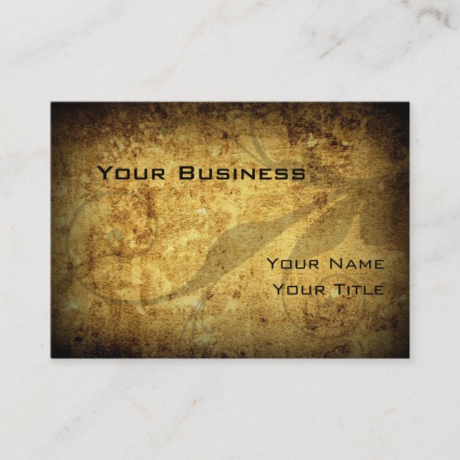 Grunge Business Card (Front)