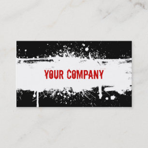 Grunge Business Card