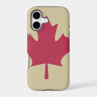 grunge canadian flag