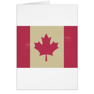 grunge canadian flag