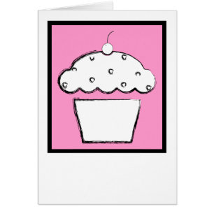 grunge cherry cupcake