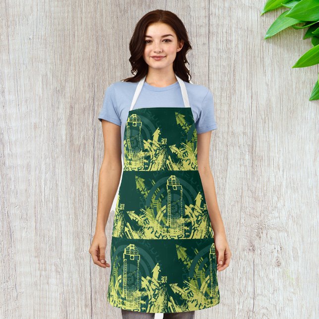 Grunge City Graphic Apron (Creator Uploaded)