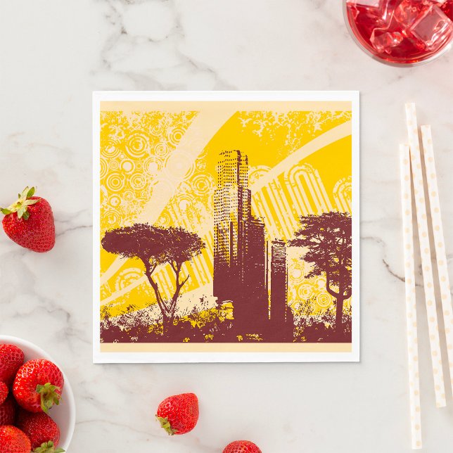 Grunge City Napkin (Creator Uploaded)