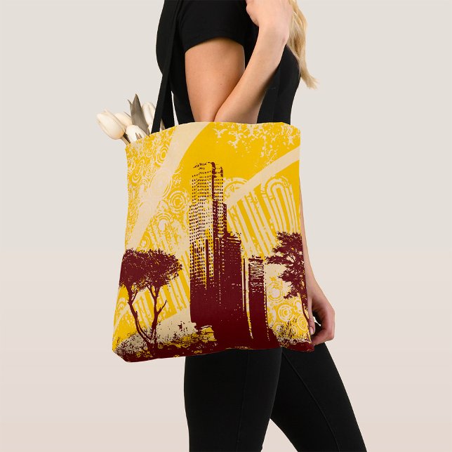 Grunge City Tote Bag (Creator Uploaded)