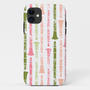Grunge Clarinet Case-Mate iPhone Case