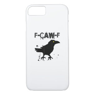 Grunge Coffee F Caw F Crow Humor Creative Style Case-Mate iPhone Case