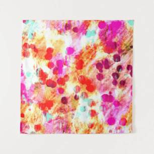 Grunge colour dot texture background tapestry