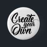 Grunge Colours - Pink & Green 6 Cm Round Badge<br><div class="desc">Create your own</div>