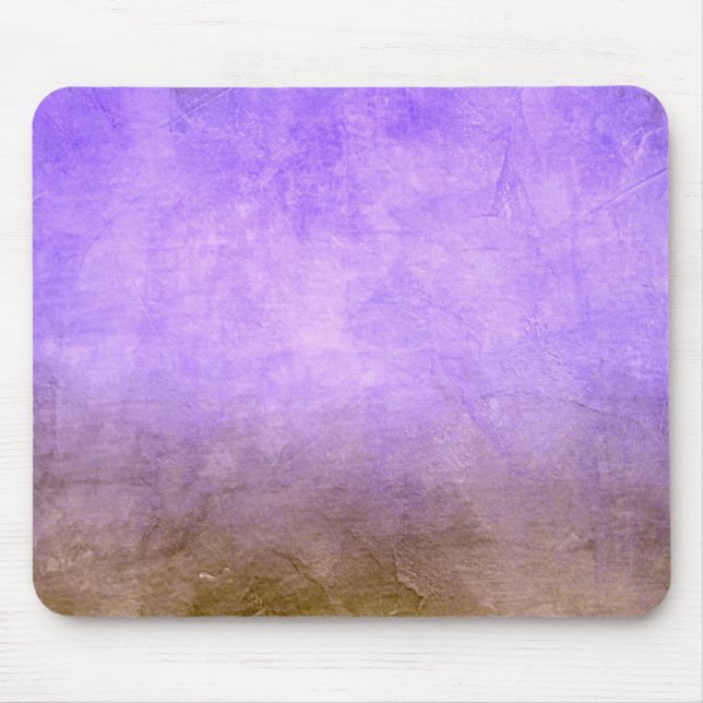 Grunge Colours - Purple & Brown Mouse Pad (Front)