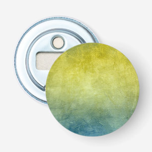 Grunge Colours - Yellow & Blue Bottle Opener