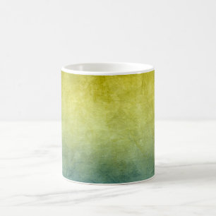 Grunge Colours - Yellow & Blue Coffee Mug