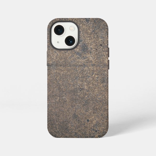 Grunge concrete texture iPhone case (Back)