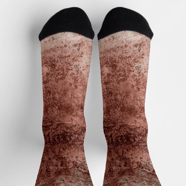 Grunge concrete texture socks (Top)