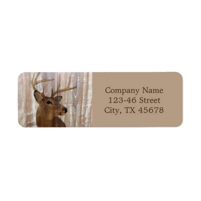 grunge deer woodgrain carpenter construction (Front)