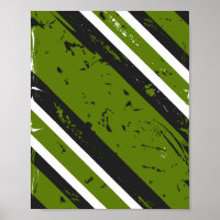 Grunge Diagonal Stripes Abstract Design