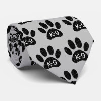 Grunge Distressed Dog Paw K-9