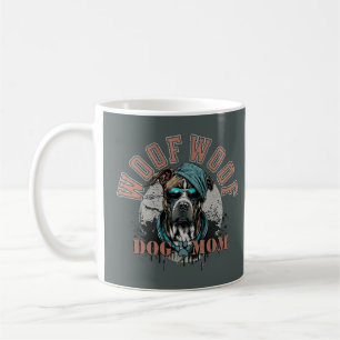 Grunge Dog Mum Coffee Mug