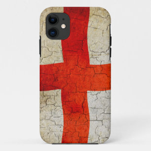Grunge England flag Case-Mate iPhone Case