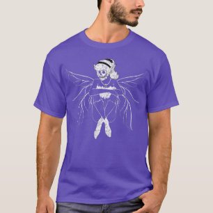 Grunge Fairycore Goth Forest Fairy Skeleton T-Shirt