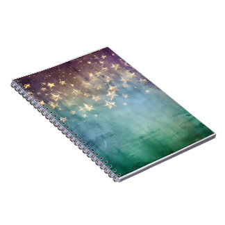 Grunge Fantasy Star Notebook