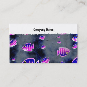Grunge Fish, Company Name Business Card