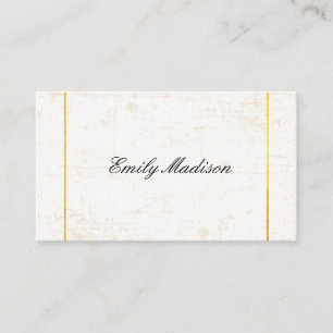 Grunge / Gold Trim Business Card
