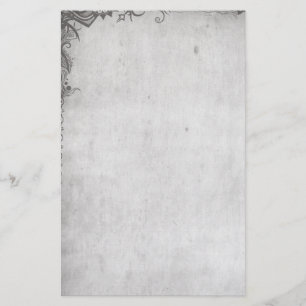 Grunge Graphic Stationery - unlined