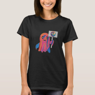 Grunge Groovy 60s Hippie Aesthetic Psychedelic Cor T-Shirt