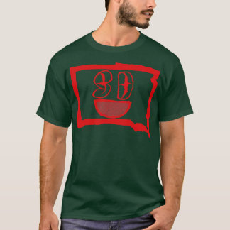Grunge Heads South Dakota Smiling Face T-Shirt