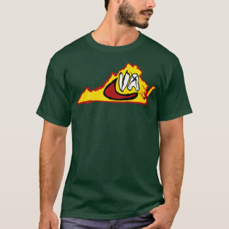 Grunge Heads Virginia Smiling Face Yellow Version T-Shirt
