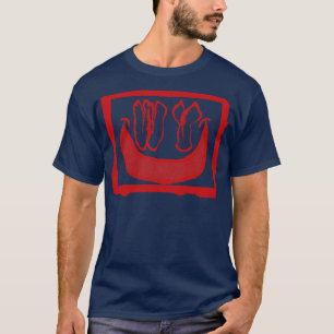 Grunge Heads Wyoming Smiling Face T-Shirt