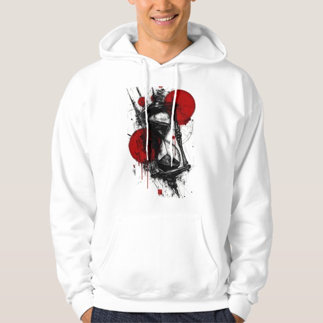 Grunge Hourglass Hoodie (Front)