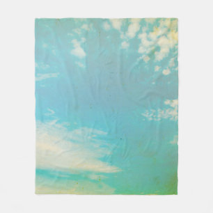 Grunge image of sky background. home decor, backgr fleece blanket