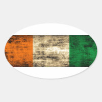 Grunge Irish Flag
