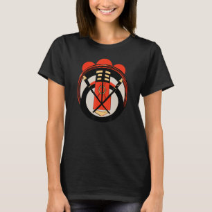 Grunge Japanese Asian Inspired Samurai Warrior Vin T-Shirt