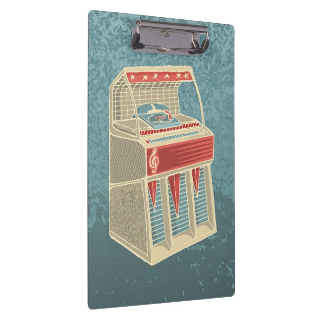 Grunge Jukebox Clipboard (Right)