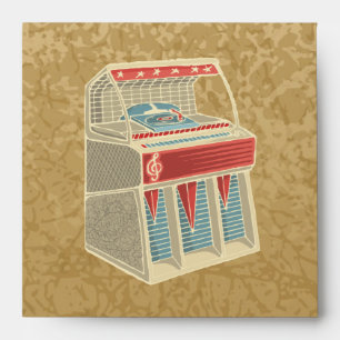 Grunge Jukebox Envelope