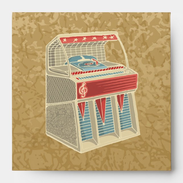 Grunge Jukebox Envelope (Front)