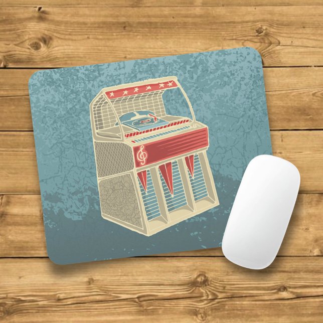 Grunge Jukebox Mouse Pad (Creator Uploaded)