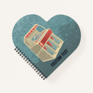 Grunge Jukebox Notebook