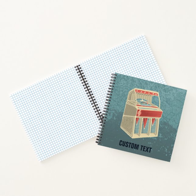 Grunge Jukebox Notebook (Inside)