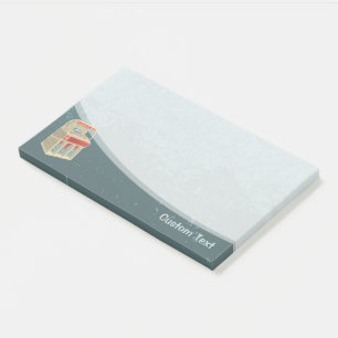 Grunge Jukebox Post-it Notes